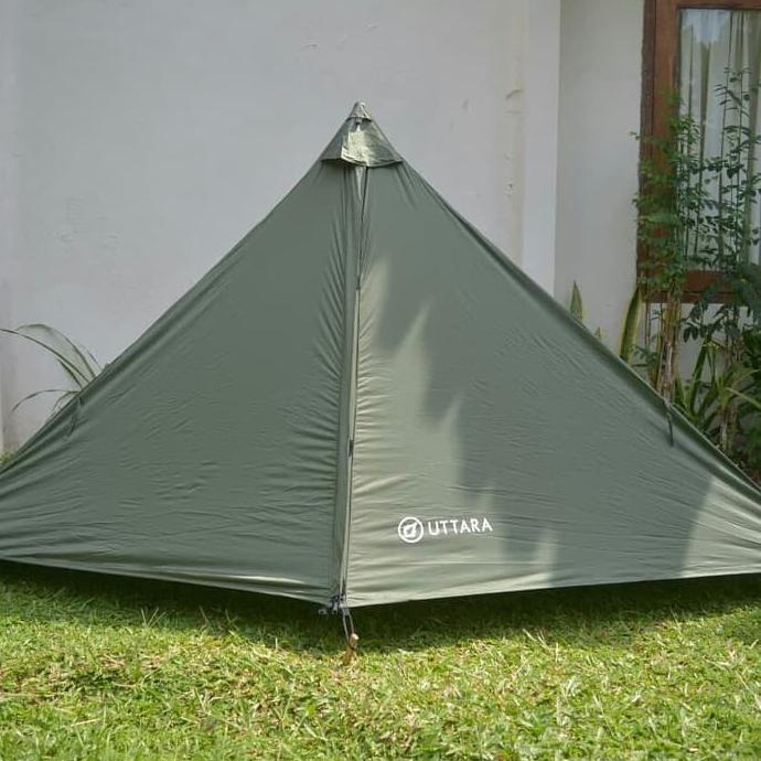 Tenda Uttara Tarp Tent Small // Tarp Tent Kapasitas 1 Orang