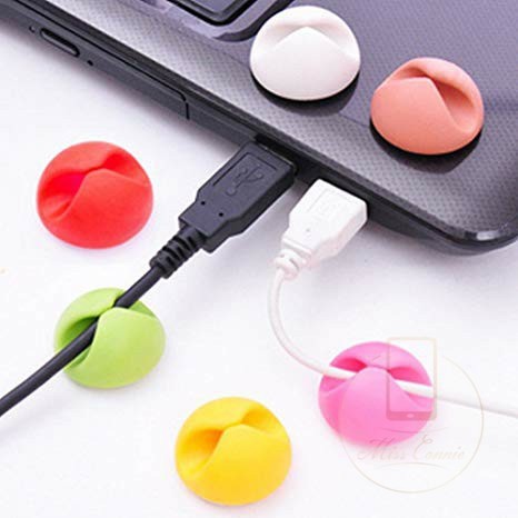 1pc Winder Organizer Kabel Data / Usb Multifungsi Bahan Silikon