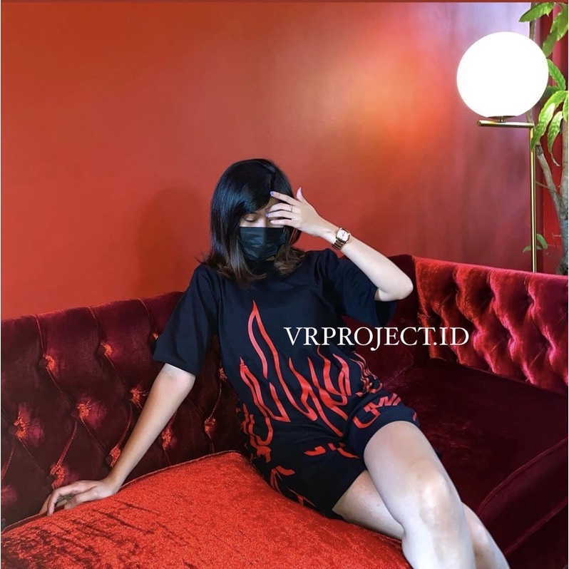 VRPROJECT.ID // Billie eilish fire flame set oversized-3