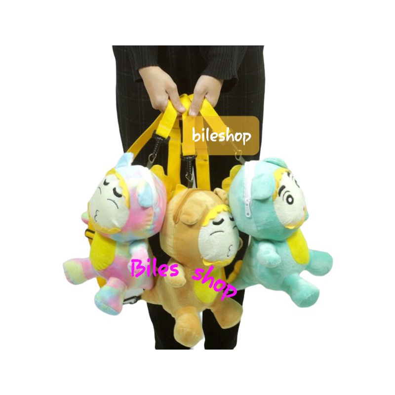 Tas boneka sinchan tas mini