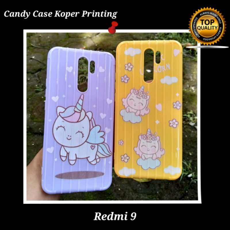Candy Case Koper Redmi 9A 9 Super Hits Motif Unicorn Best Seller Lugagge