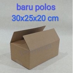

kardus karton box packing uk 30x25x20 POLOS