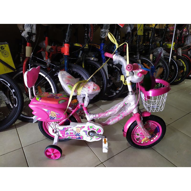 Sepeda Mini Anak Perempuan Exotic Barbie 12"