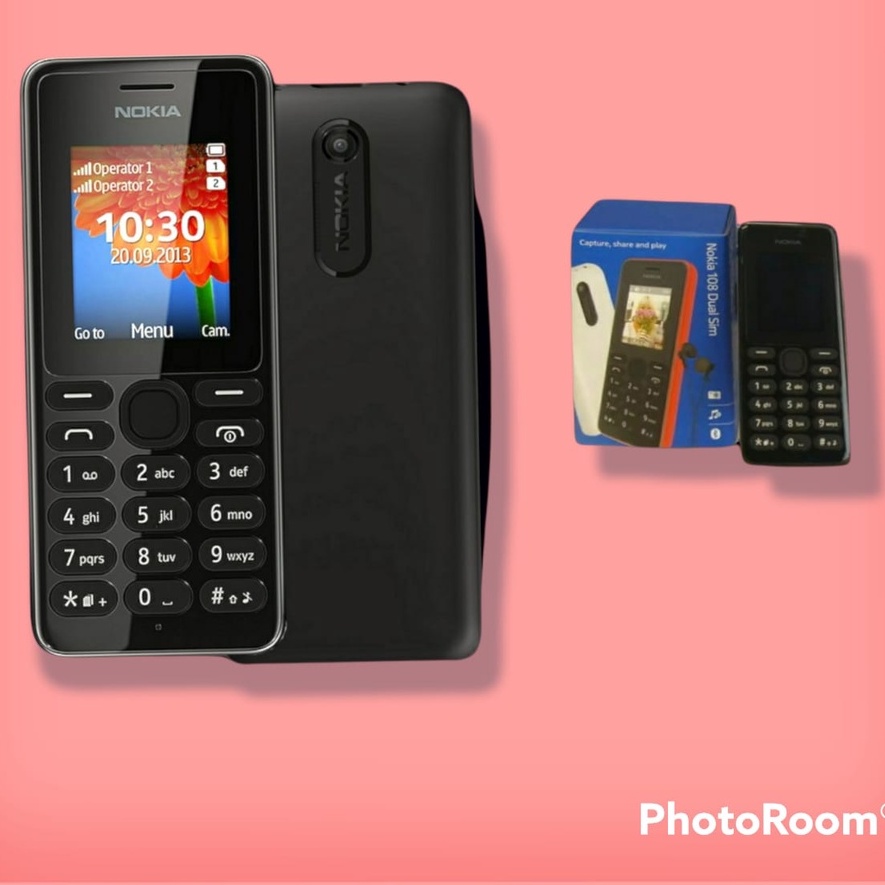 HADNPHONE NOKIA 108 HANDPHONE NOKIA JADUL DUAL SIM