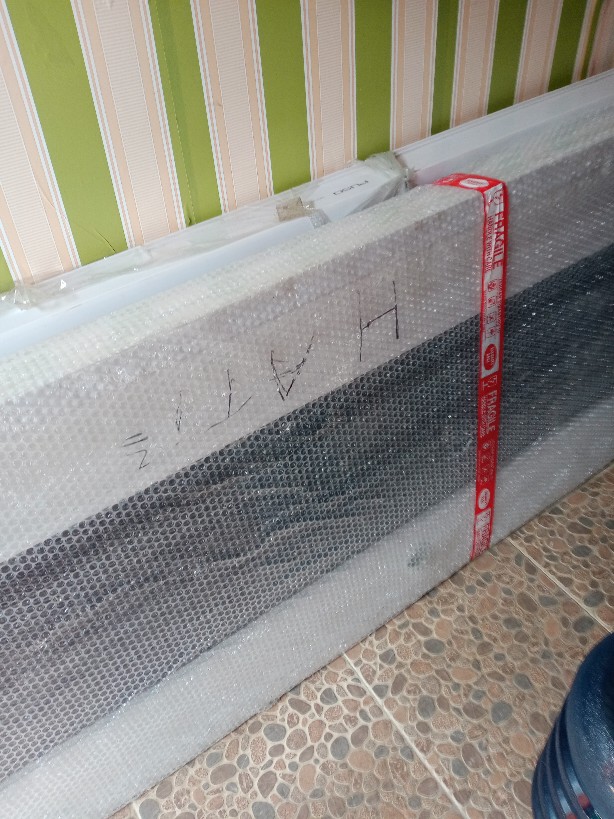 Pintu Kamar Mandi Pvc Motif Lukisan Batik Hitam Ukiran Hologram Minimalis