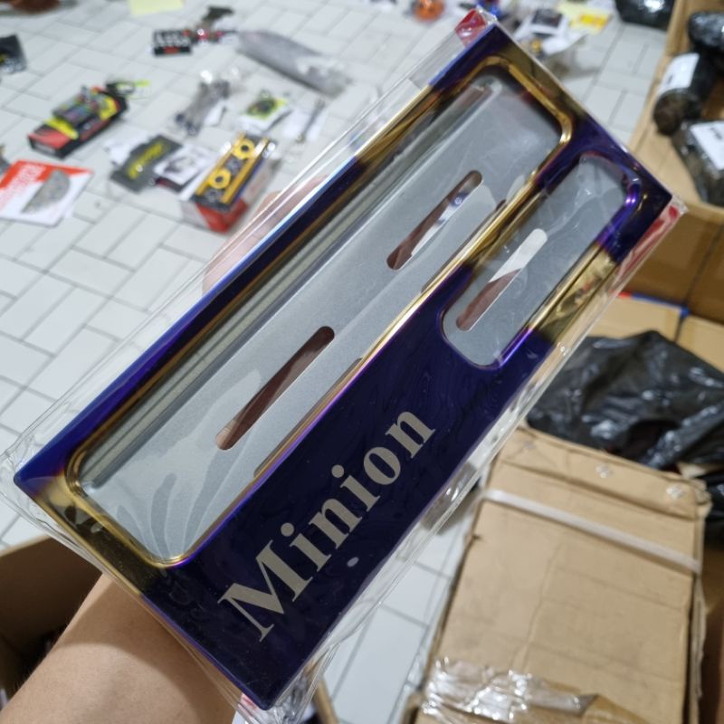 Bingkai Plat SNI Twotone Thailok  ( Harga satuan ) Beat Vario Fino Vixion Nmax Aerox Sateia fu Sonic