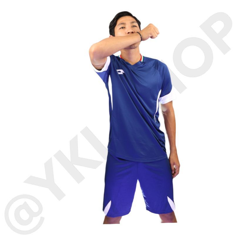 Setelan Full Kit Trainning Semen Padang FC 2019 [LOTTO, ORIGINAL] Biru
