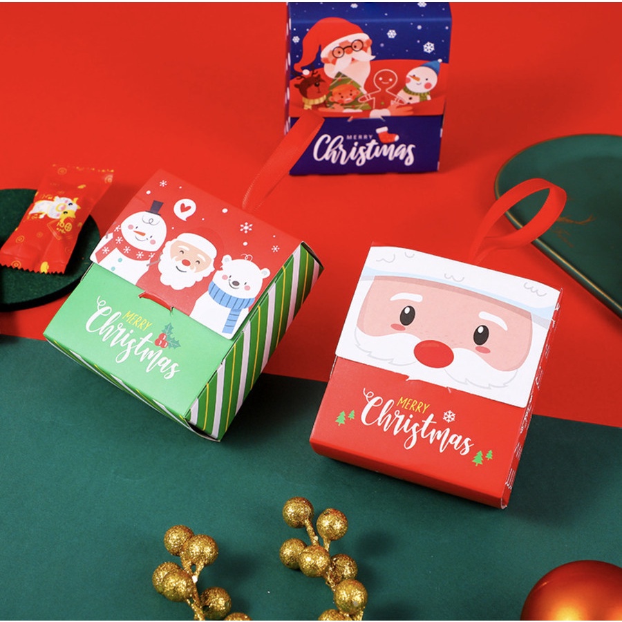 

Kotak natal pita , kotak souvenir natal kotak kado bingkisan natal