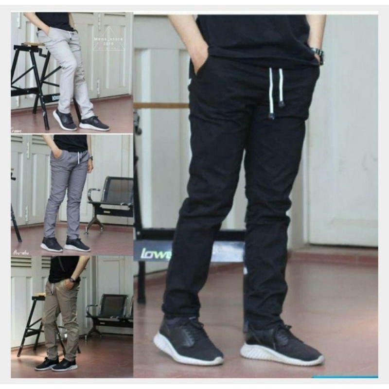 Celana Pria Slimfit Panjang Chino Kerja Harian Hitan Mocca Abu Crem  CELANA CINO Panjang Pria  Slimfit KERJAHARIAN Santai Casual Formal Celana Panjang Pria Celana Panjang Celana Cinos Panjang Celana Cinos Panjang Pria Original