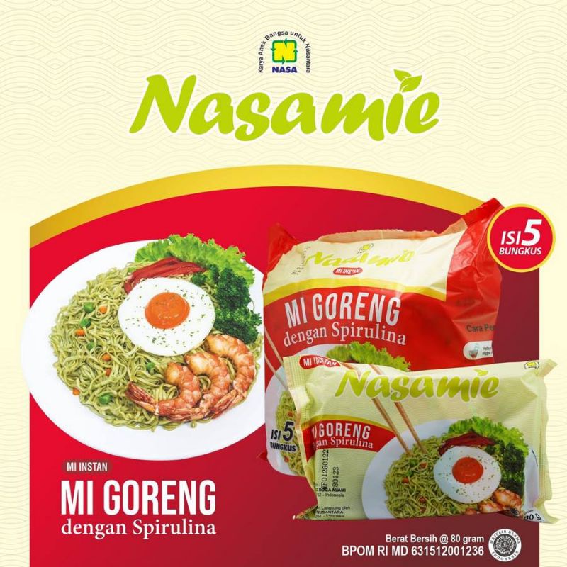 

NASAMIE: Mi Goreng(PAKET isi 5 Bungkus)