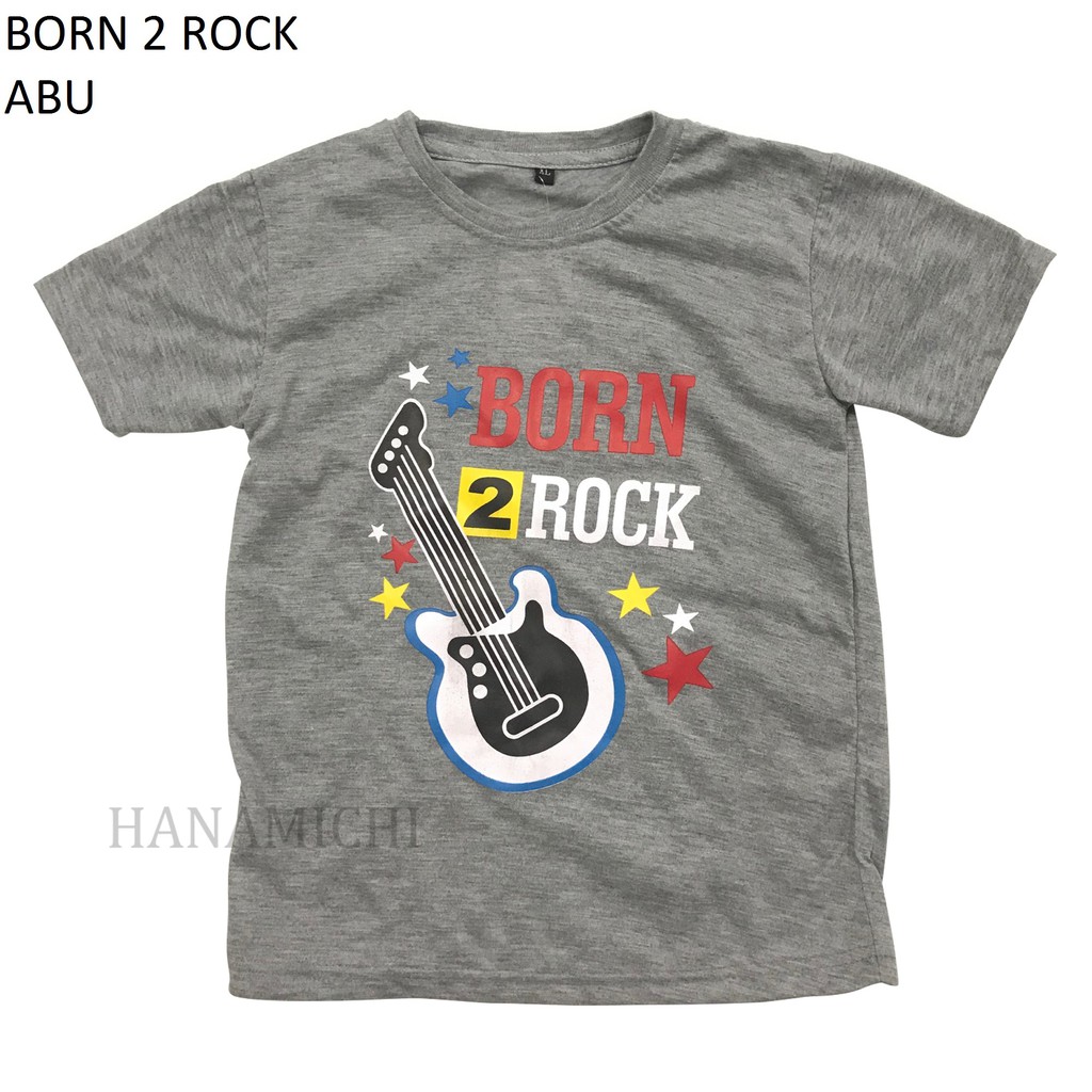 Hanamichi ROCK Kaos Anak Lengan Pendek