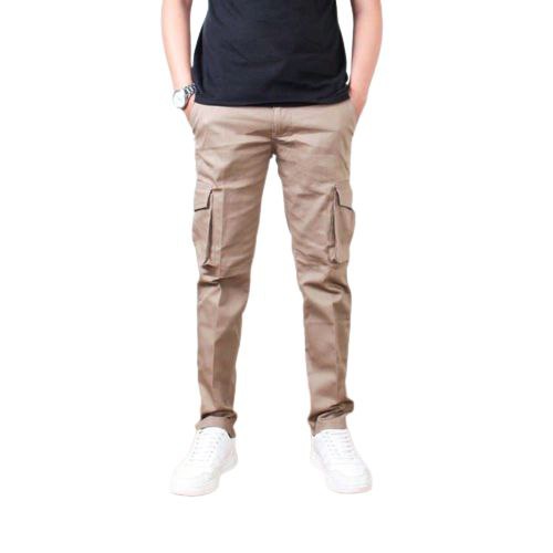Termurah Celana Cargo Panjang Pria Cowok Army Hitam Mocca Grey Kream