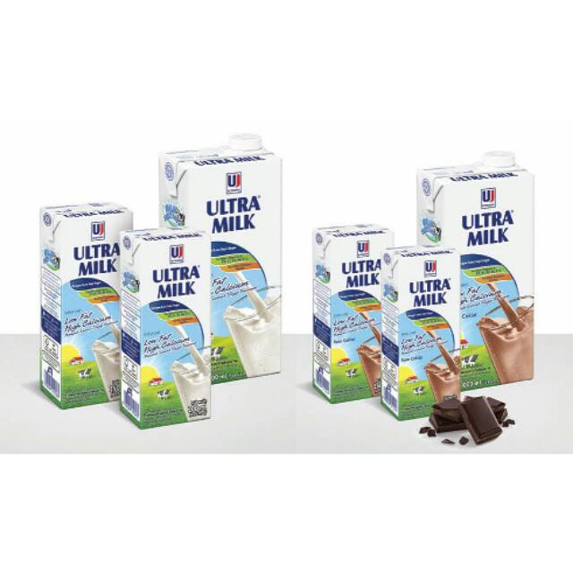 Surabaya dus 250ml / 1L ultra low fat high calcium susu uht