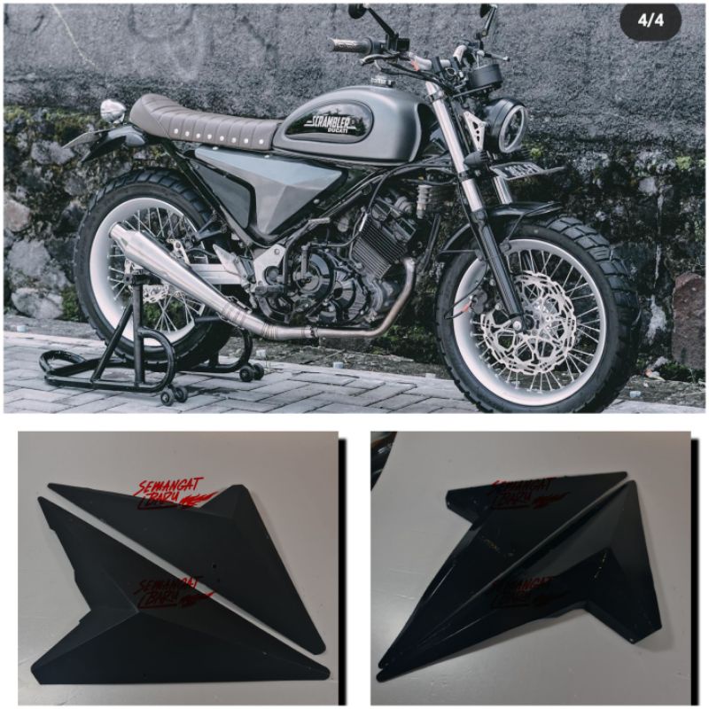 COVER AKI JAPSTYLE SATRIA FU CUSTOM SCRAMBLER.
