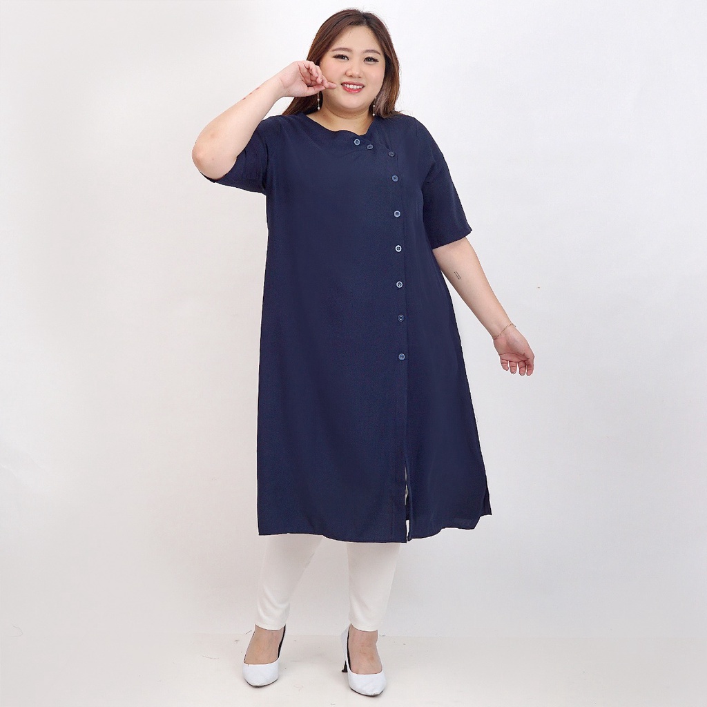 Dress Jumbo Dress Wanita Big size 806