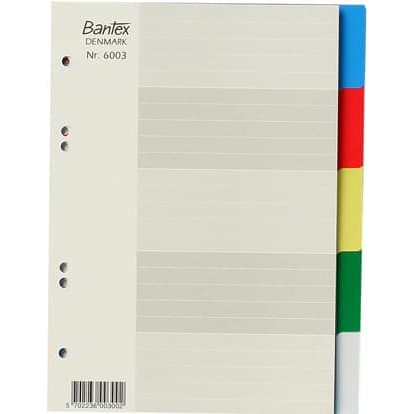 

Devider / Pembatas Dokumen Plastik Bantex 5 Warna 6003