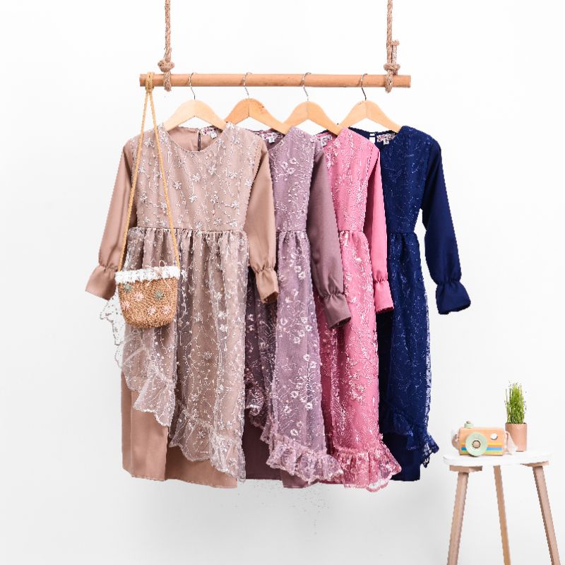 DRESS CANTIKA TOYOBO / GAMIS CANTIKA TOYOBO