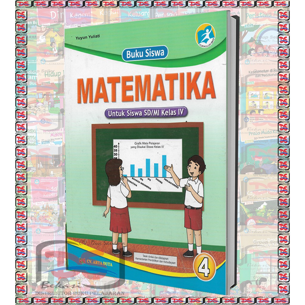 Jual Buku Matematika Kelas 4 Sd Kurikulum 2013 Indonesia Shopee Indonesia