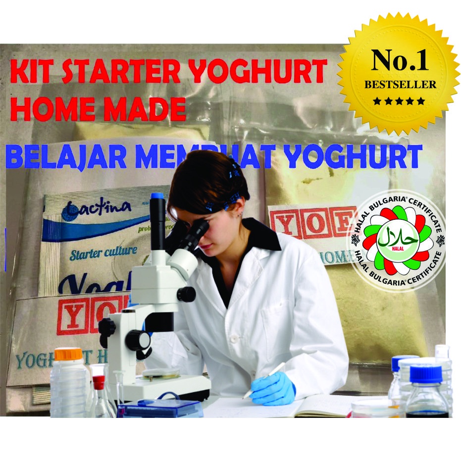 

Starter Yogurt Lactobacillus bulgaricus Untuk memulai bisnis minuman/praktikum lab sekolah