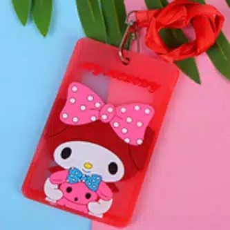 

Bagus Nt001 Tempat Kartu Nama Akses Name Tag Id Card Holder Silicon 3D Tali Trendi