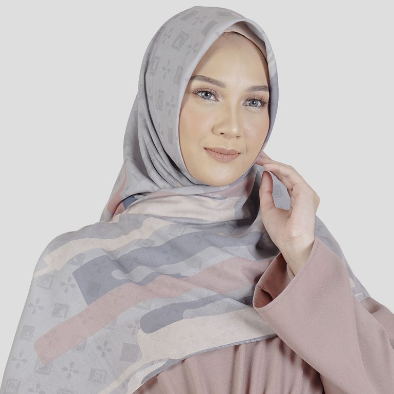Jilbab Segiempat Elzatta Kaila Voal Premium Series-Adiba - Hijau