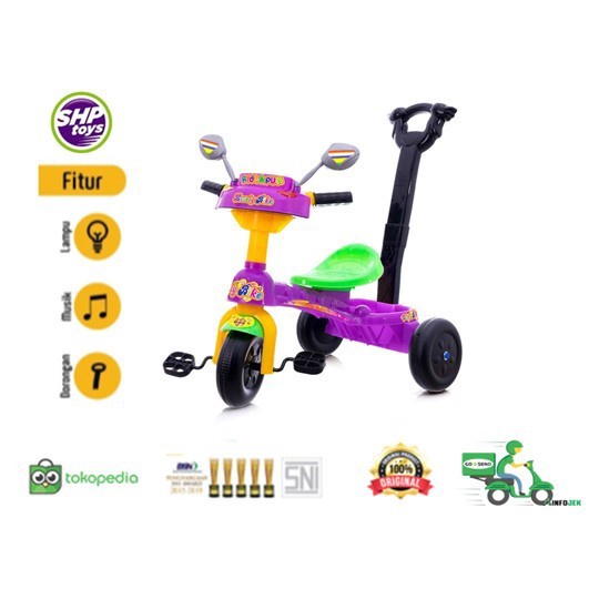 Mainan Maenan Sepeda Anak Roda Tiga SHP Tricycle LB 621-SHP TOYS