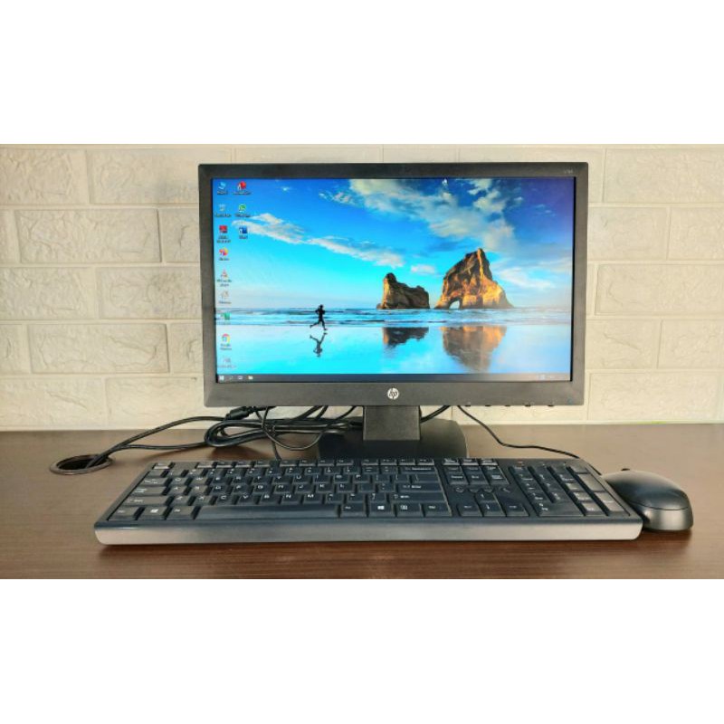 Paketan pc all in one Hp elitedesk 800g2Intel Core i5 gen6 ram 8 ddr 4 gb ssd 128gb