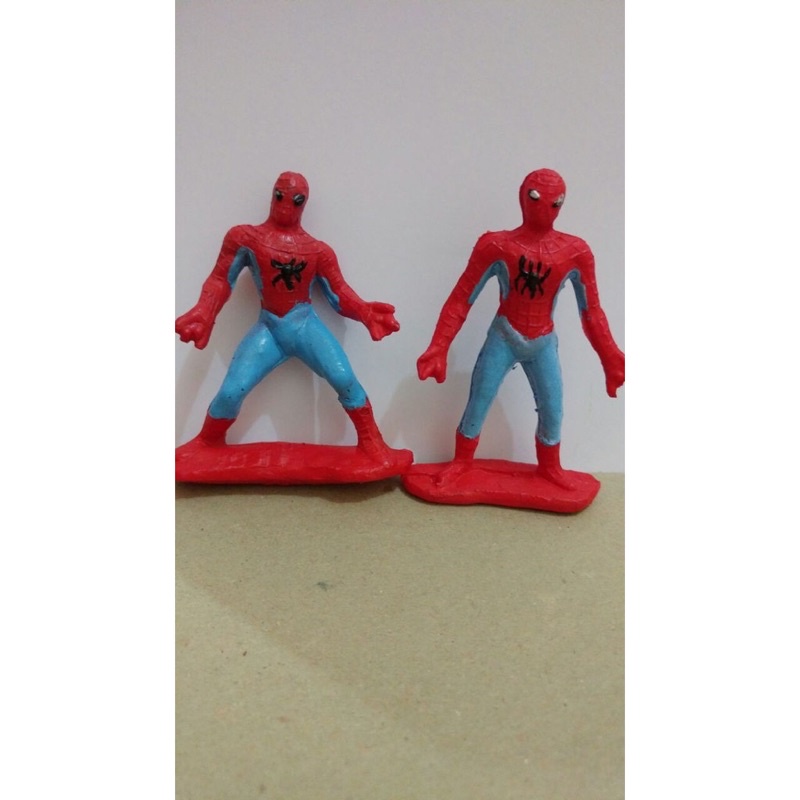 topper cake spiderman/boneka cake