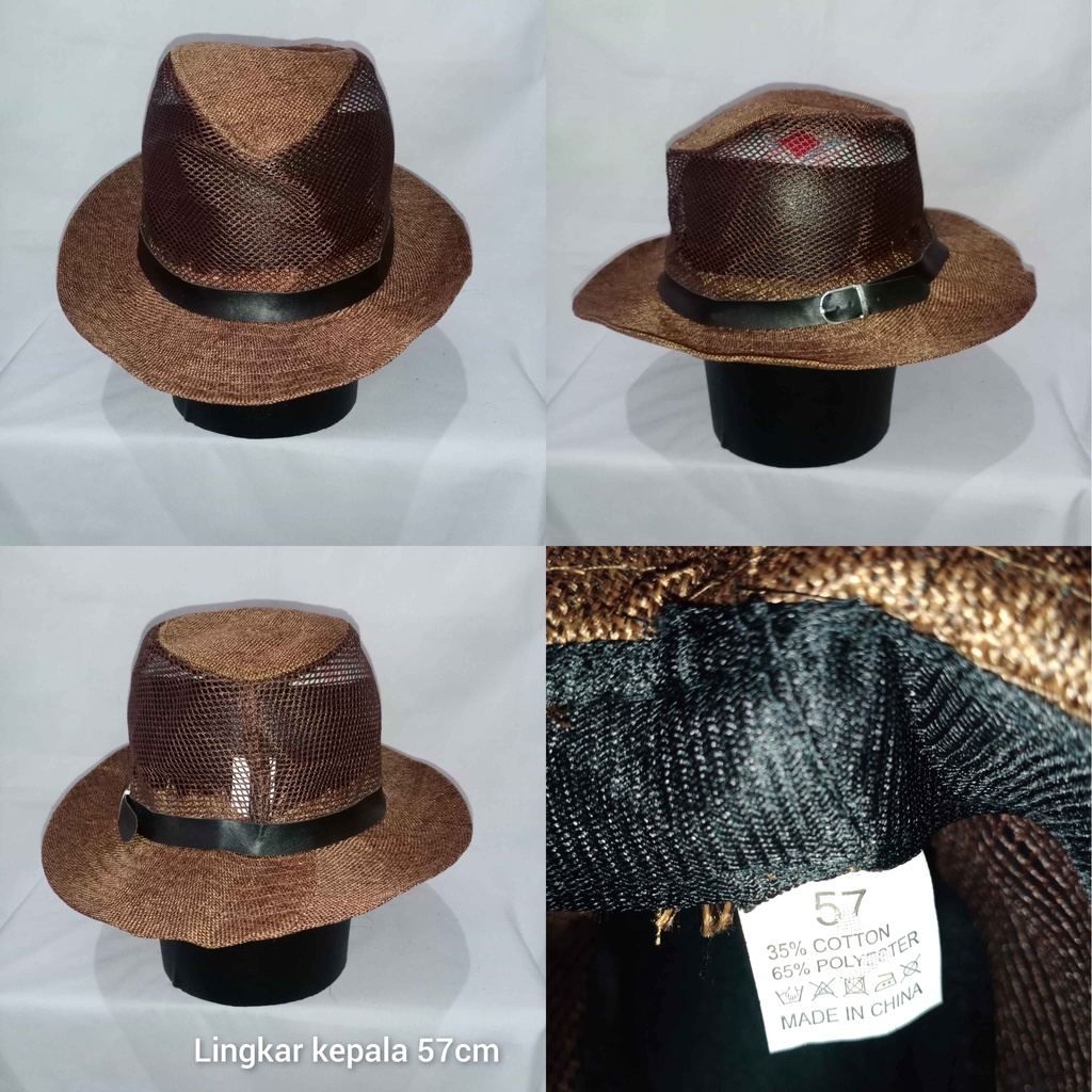 TOPI FEDORA/FEDORA/TOPI PRELOVED ORIGINAL/TPD