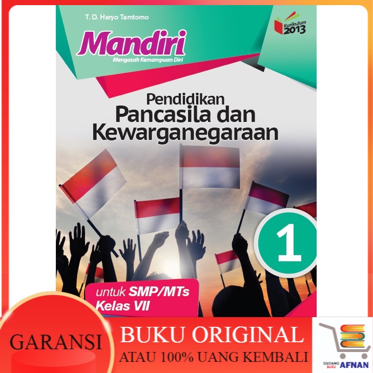 MANDIRI PEND. PANCASILA & KEWARGANEGARAAN SMP KLS.7/K13N