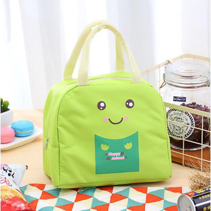 PROMO COD - T117 Tas Bekal Karakter Ukuran Besar Lunch Bag perlengkapan Bekal Anak Sekolah