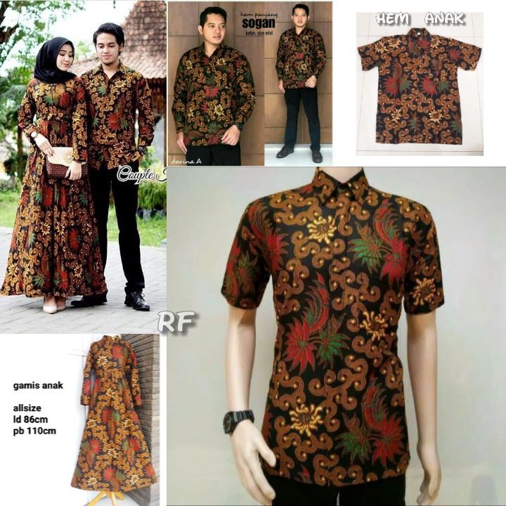 COUPLE KELUARGA BATIK SOGAN