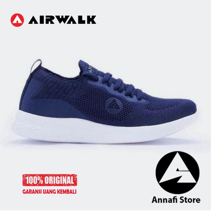 JUAL SEPATU SNEAKERS PRIA AIRWALK JIRVIN AIWX21F0635N - NAVY