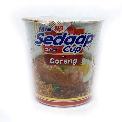 

Mie sedaap cup goreng - mi instan sedap