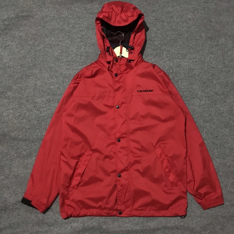 Zip Jaket Paracute Outdoor YOUNGONE Second Original| Size 100 fit M