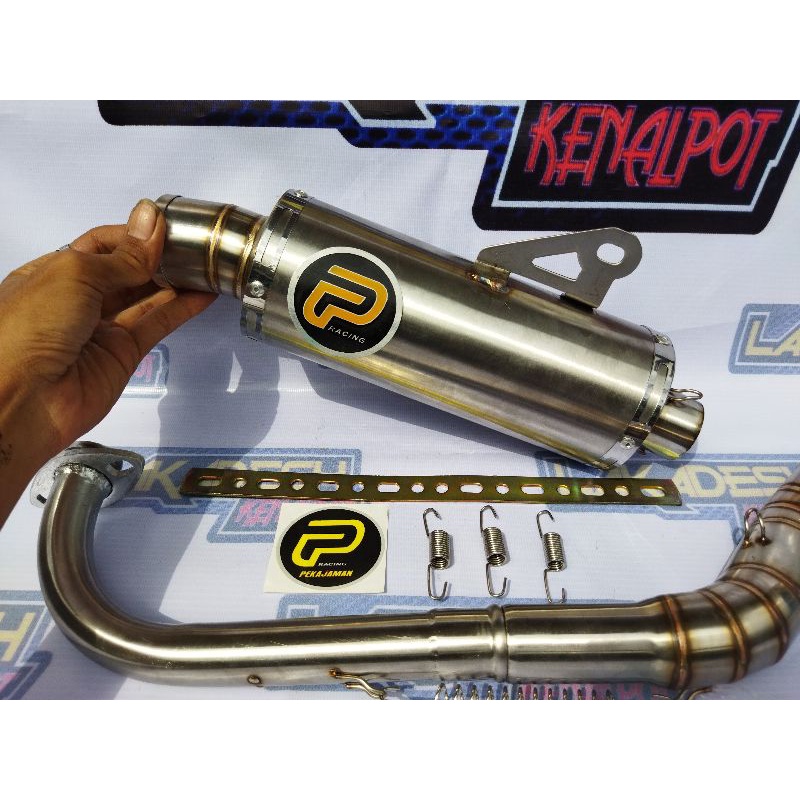 KNALPOT PEKA JAMAN (INLET 38/50) BEAT MIO VARIO AEROX SCOOPY NMAX PCX ADV LEXI GENIO FREEGO  DLL