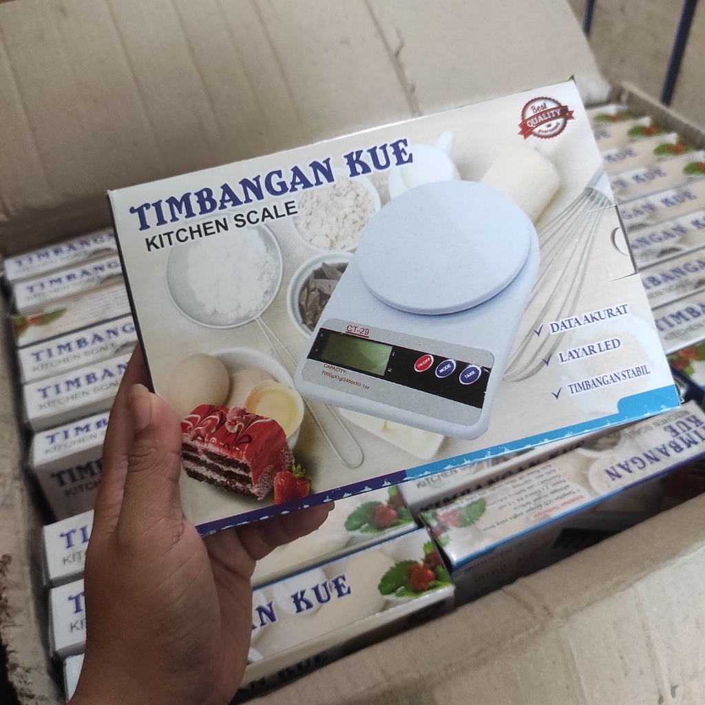 Timbangan Kue Kitchen Scale SF-400 Timbangan Dapur 7000 gram Timbangan 7 Kg