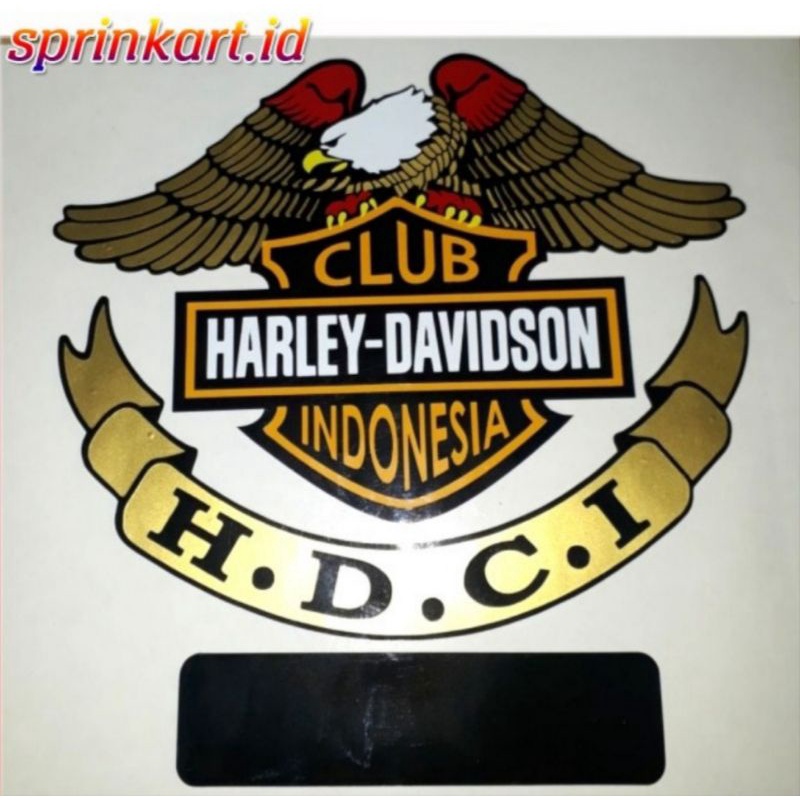 

Stiker HDCI Ekslusif 6 warna ukuran besar