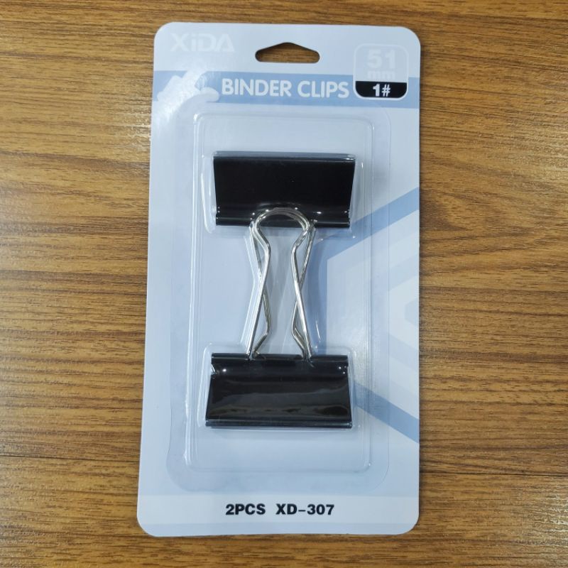 Penjepit kertas/Binder Clips 2pcs MJ590