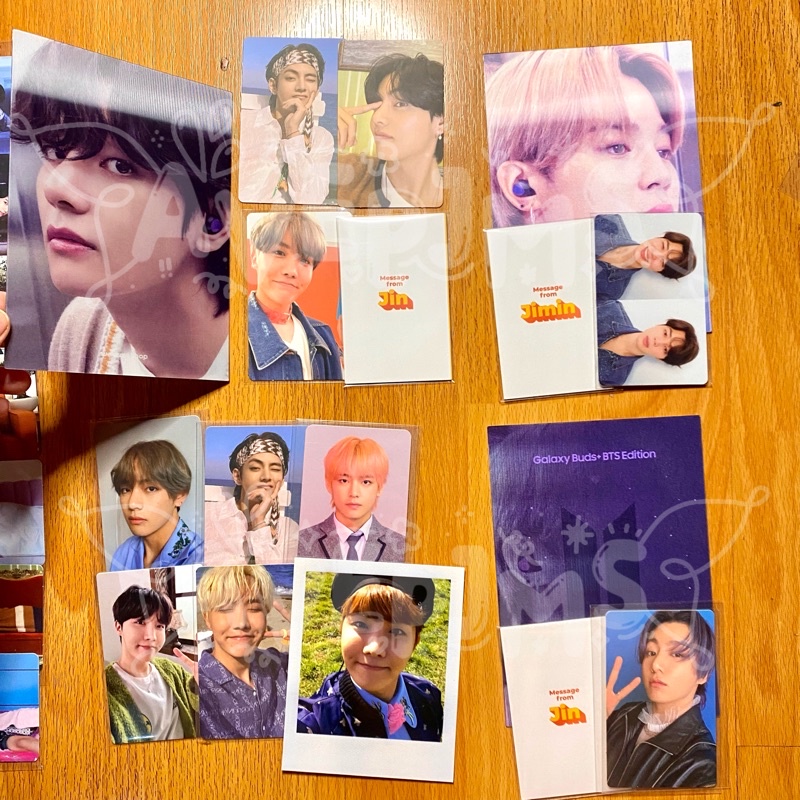 [ ready stock ] bts official photocard jungkook cream taehyung peaches butter album pc her L Tear R 