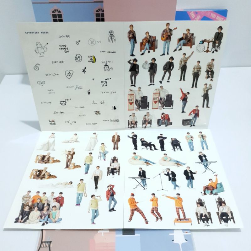 [ OFFICIAL ] SEVENTEEN Season's Greetings 2020 Sticker Set [ SG ]