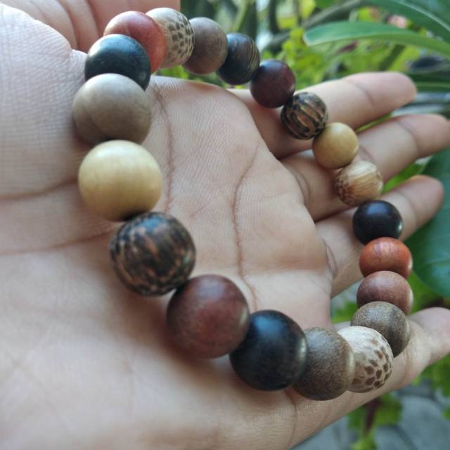 Gelang Kayu Gelang Kombinasi Gelang Kayu Bertuah Kombinasi 11 Jenis Kayu