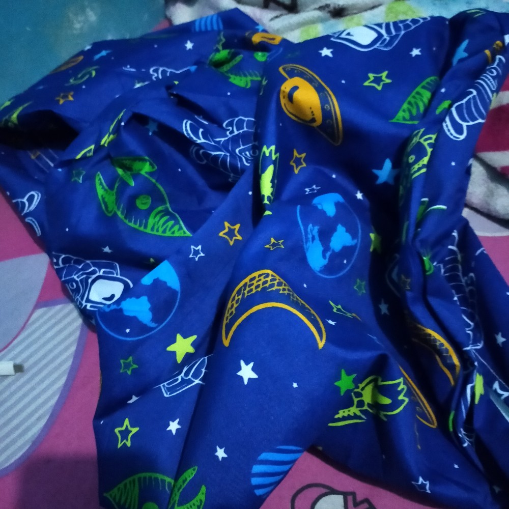 Bantal Guling Isi Full Busa Inoac Dengan Cover Katun Micro Motif Karakter Dewasa