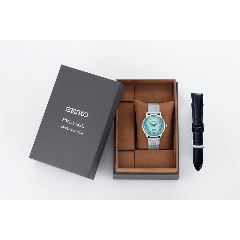 Seiko Presage SRPE49J1 Cocktail Time Frozen Margarita Limited Edition Automatic - Jam Tangan Unisex