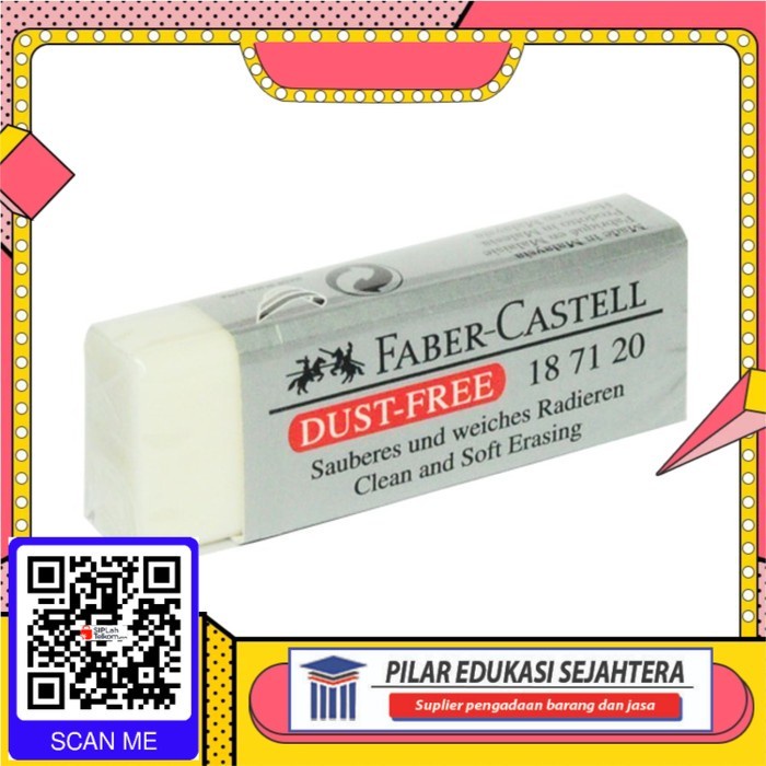 

STIP / PENGHAPUS FABER CASTELL B-20 DUST FREE (1 PCS) MURAH