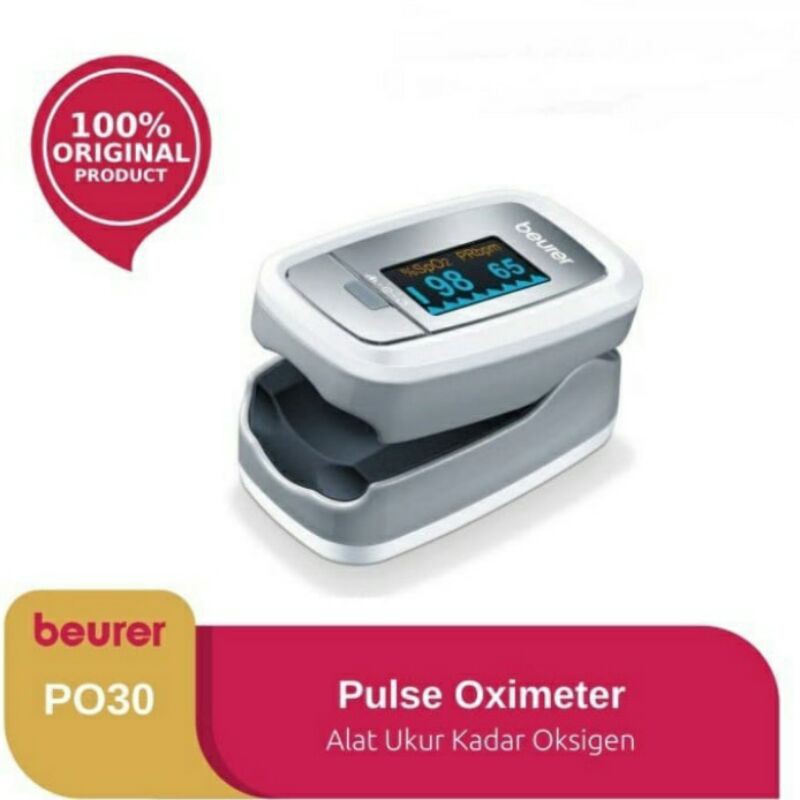 BEURER PO 30 MEDICAL ALAT UKUR KADAR OKSIGEN PULSE OXIMETER ORIGINAL ASLI