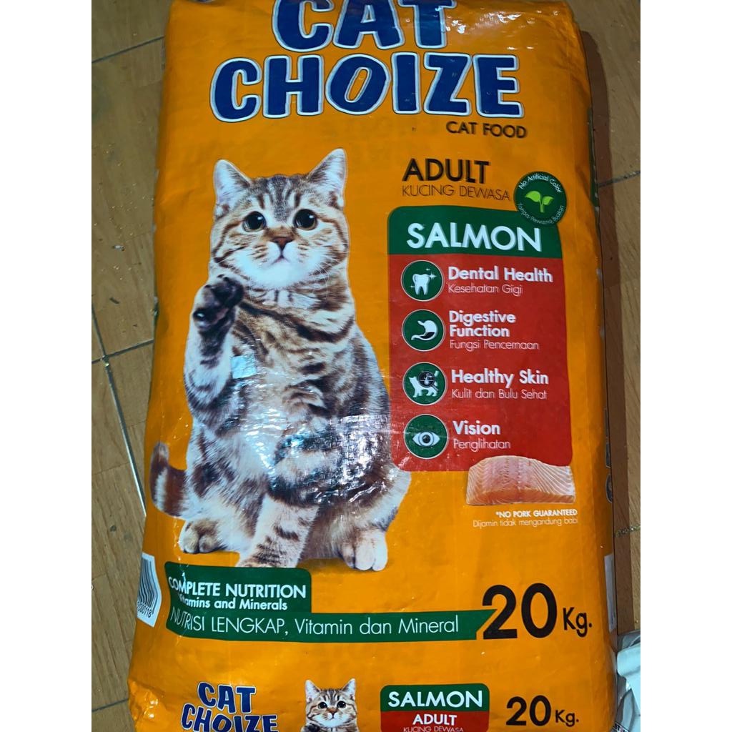 Cat choize tuna cat choize salmon fresh pACK 1kg makanan kucing dewasa dry cat food