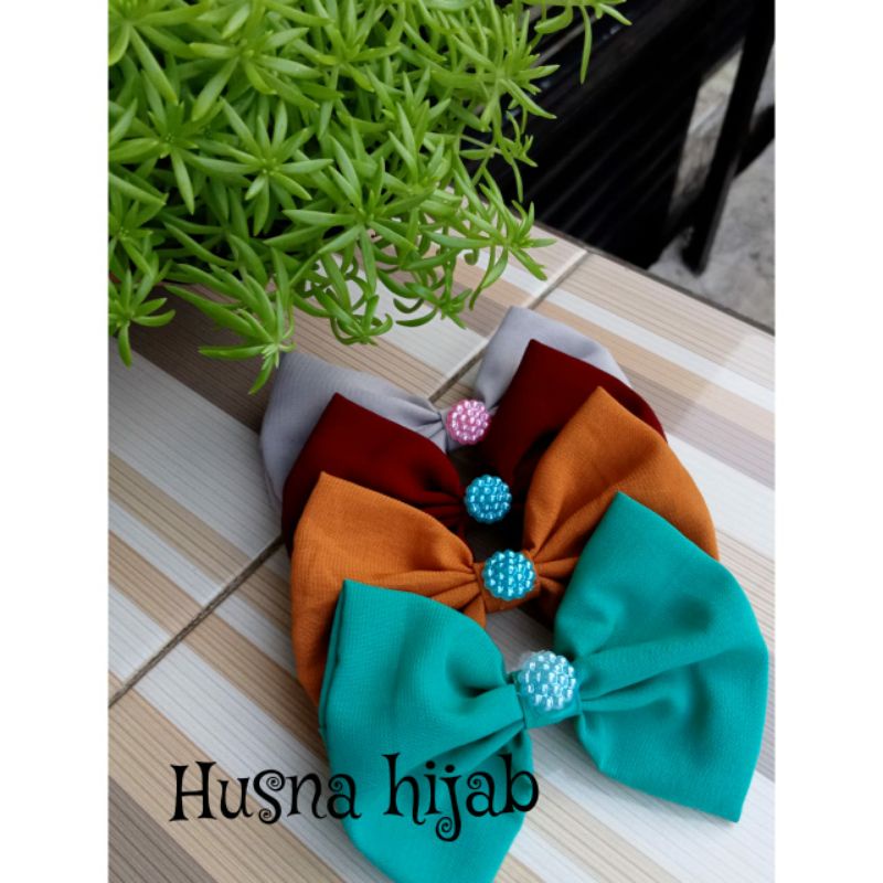 [HUSNA COLLECTION] Bros Pita Besar Manik Isi 1 Lusinan (12 Pcs ) / Bros Pita