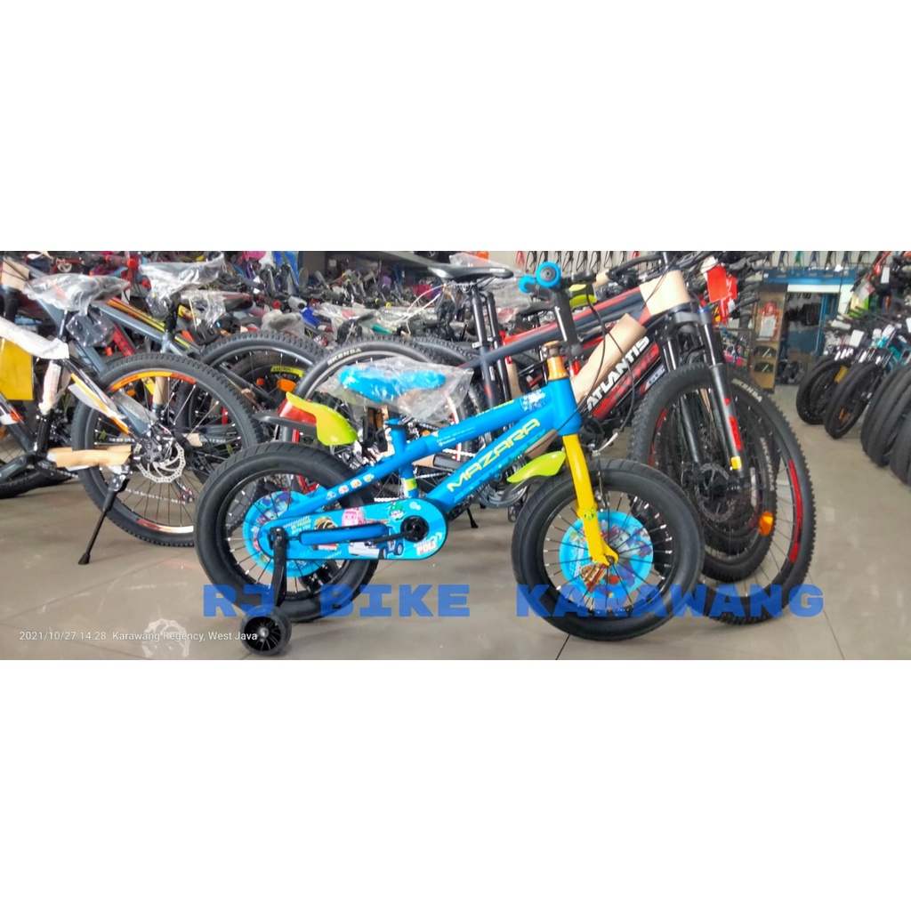 Sepeda BMX 16&quot; dan 18&quot; Mazara MZ-2266-6 Ban 3.0