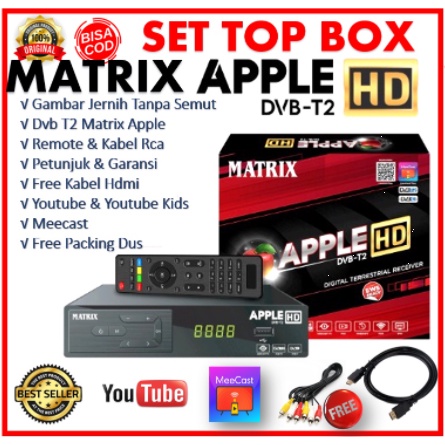 SET TOP BOX MATRIX APPLE HD